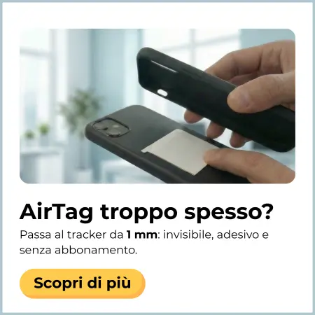 tracker sottile da 1 mm