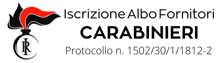 Iscrizione all' Albo dei Fornitori dell'Arma dei Carabinieri di Polinet S.r.l.