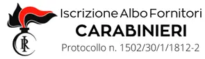 Iscrizione Albo Fornitori dell'Arma dei Carabinieri