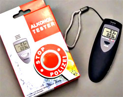 Alcol Test Etilometro portatile per controllo tasso alcolico