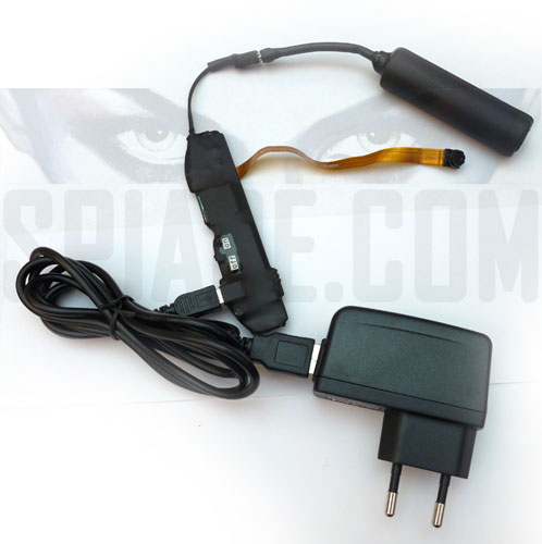 Penna Spia Con Videocamera FullHD - Registratore Audio/Video 1080P, Memoria 8GB, USB, TX-112 - Foto 6