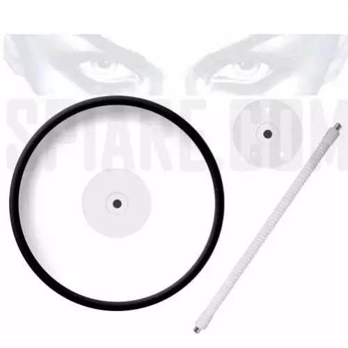 Specchio parabolico circolare plexiglass con staffa - Kit montaggio completo con braccio regolabile per installazione a parete o palo.