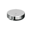 Batteria 337 per auricolare induttivo all'ossido d'argento per micro auricolare induttivo - Vista del polo positivo.