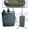 Kit microspia UHF per ascolto in diretta - Microspia ambientale, ricevitore a 2 canali e auricolari per monitoraggio audio.