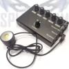 Microfono da muro professionale con equalizzatore a 5 bande - Amplificatore con manopole di regolazione e sonda a contatto.