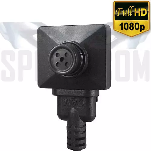 Registratore Video e Audio Full HD con Microtelecamera Spia a Bottone - immagine 2