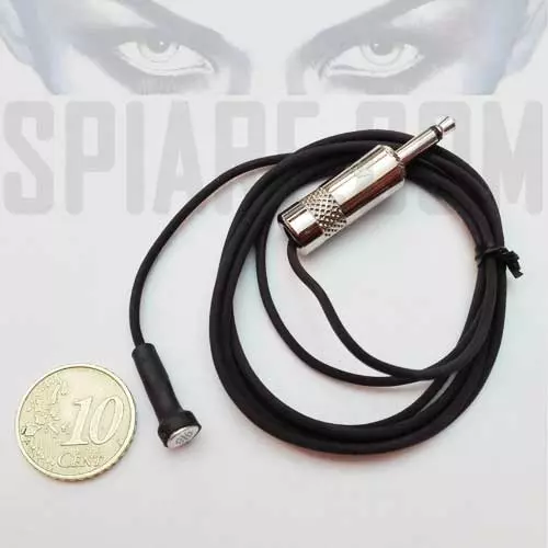 Mini Microfono Spia Cablato per Registratori Vocali - immagine 2