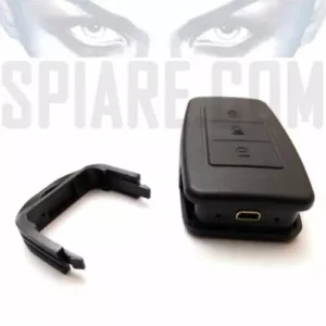Registratore audio in telecomando auto con cavo USB - Dispositivo nascosto nel guscio del telecomando per massima discrezione.