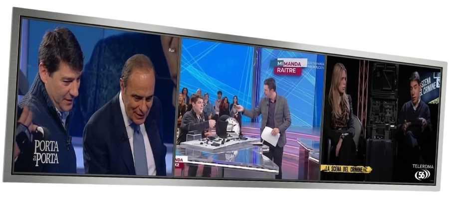 Francesco Polimeni, titolare di Polinet Srl, ospite in TV a Porta a Porta con Bruno Vespa, Mi Manda Rai Tre con Salvo Sottile e La Scena del Crimine con Roberta Bruzzone