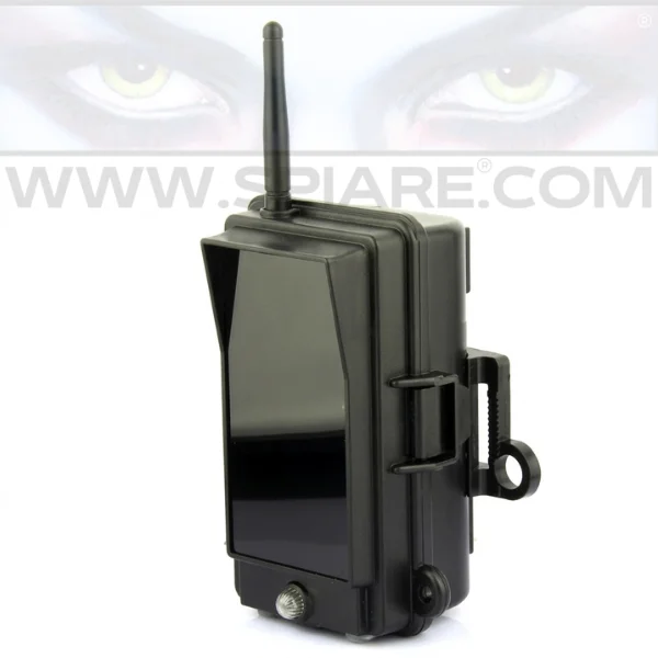 illuminatore IR fototrappola 940 nm wireless con batteria e sensore crepuscolare per videosorveglianza notturna invisibile
