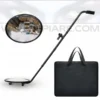 Kit completo dello specchio ispezione sottoscocca leggero: specchio con ruote, asta telescopica con torcia LED e borsa anti-urto
