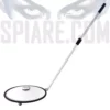 Specchio ispezione veicoli 40cm asta telescopica - Specchio con rotelle e asta telescopica 60-120cm per controlli sottoscocca.