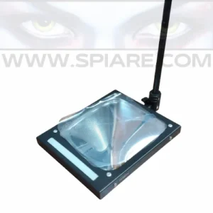 Specchio ispezione veicoli LED tattico - Specchio con asta telescopica per controllo sottoscocca e ricerca ordigni GPS.