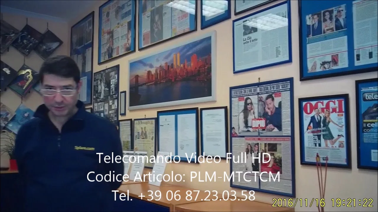Microtelecamera Spia in FULL HD con Memoria SD nascosta in un comune Telecomando Auto