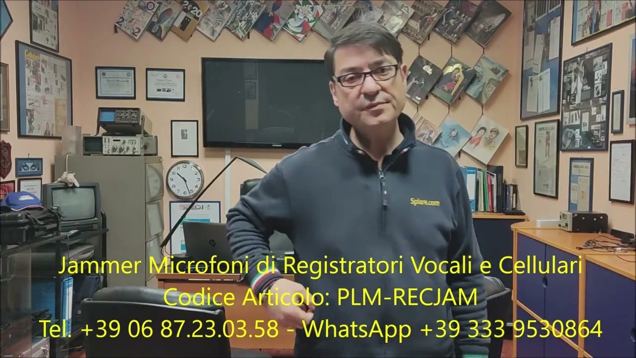 Jammer Microfoni di Registratori Vocali e Cellulari