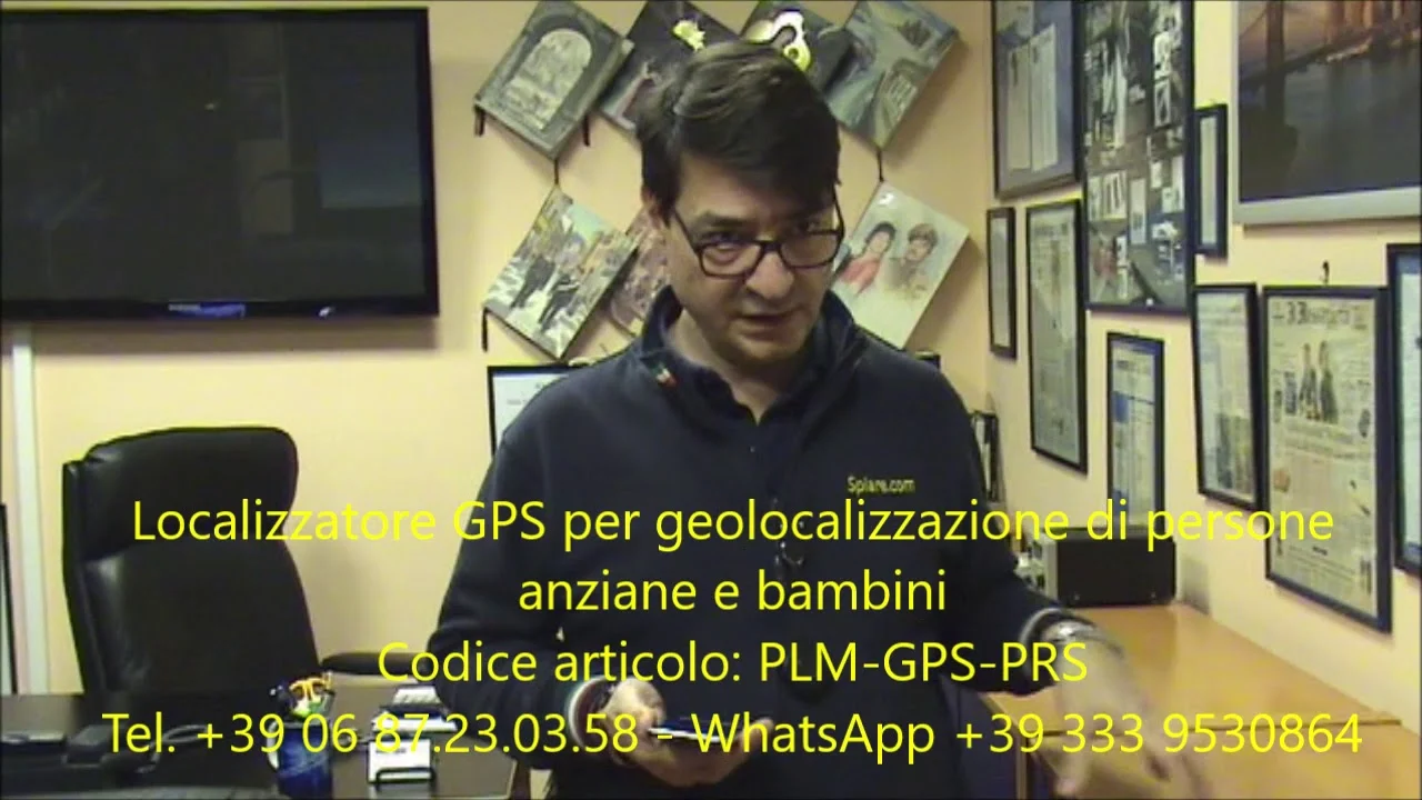 Mini GPS per Anziani malati di Alzheimer e Bambini