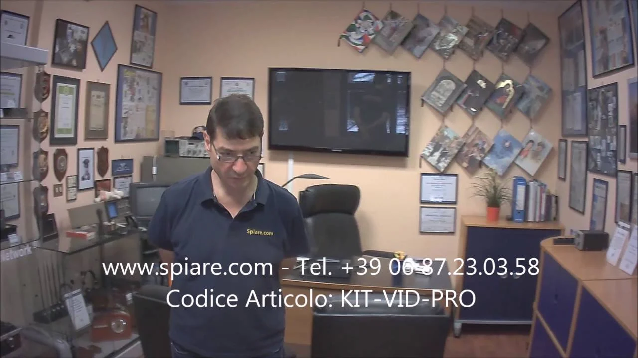 Prova qualita immagine telecamera a bottone digitale KIT VID PRO   Copia