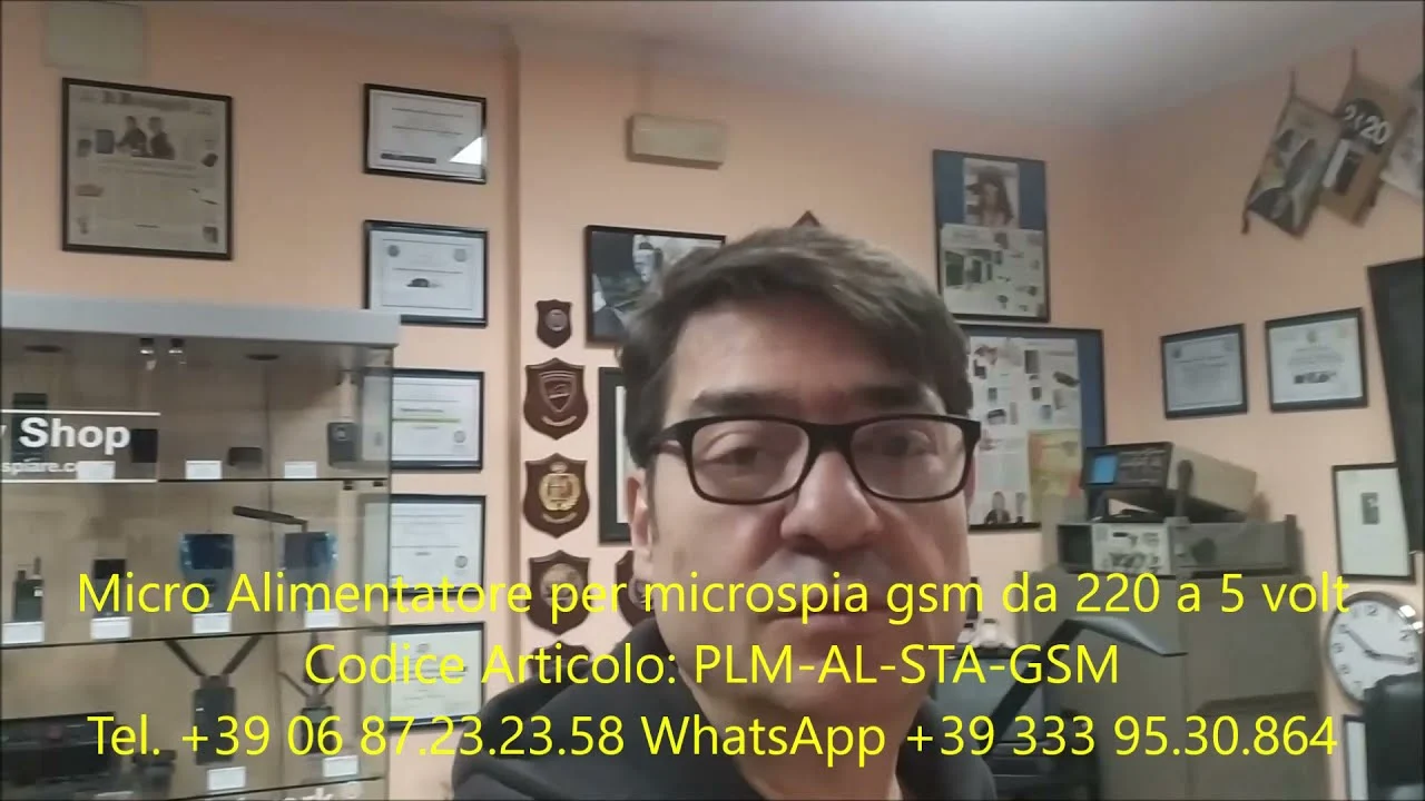 Alimentatore stabilizzato per microspia GSM a 220 Volt